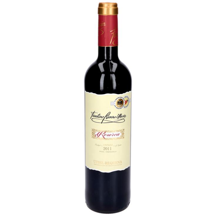 Vino tinto reserva D.O Utiel - Faustino Rivero Ulecia - 75cl