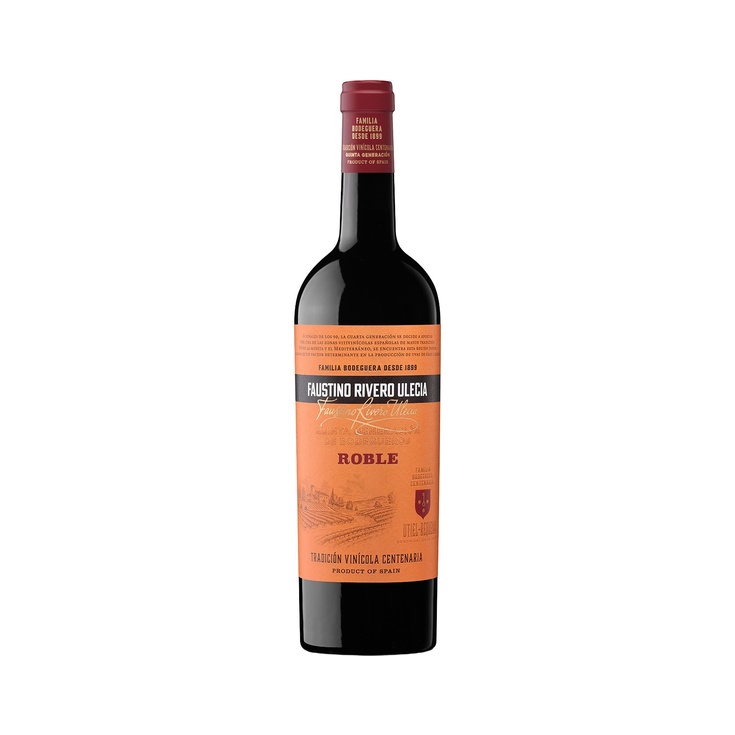 Vino tinto roble DO Utiel-Requena botella 75 cl