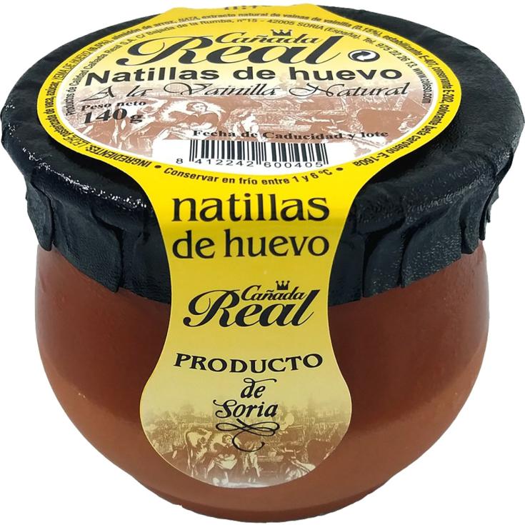 Natillas de Huevo a la Vainilla 140g Natillas de Huevo a la Vainilla 140g