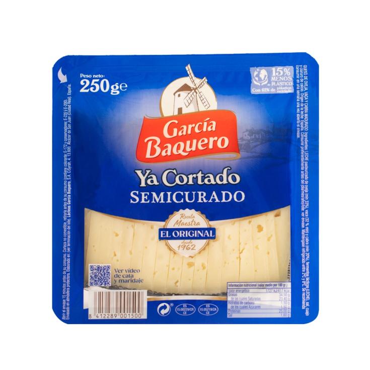 Queso Semicurado Ya Cortado 250g