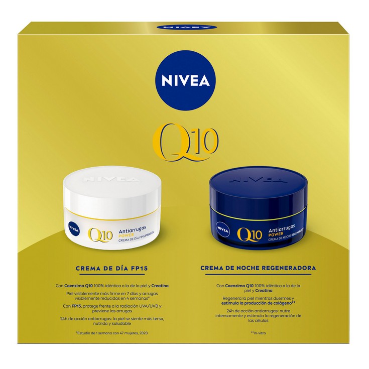 Pack Nivea Q10 Power Antiarrugas Dia y Noche Pack 2 Piezas