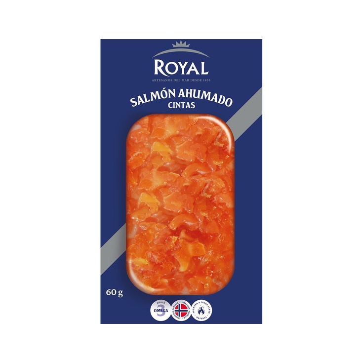 Cintas Salmón Ahumado Royal 60 gr