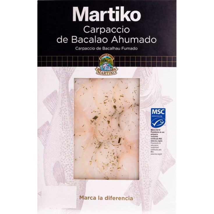 Carpaccio de bacalao Martiko - 80g Carpaccio de bacalao Martiko - 80g