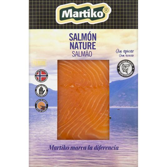 Salmón natural sin ahumar - Martiko - 80g