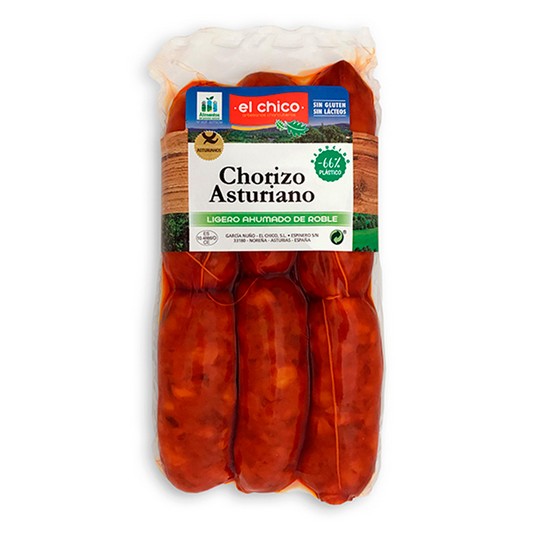 Chorizo asturiano - El Chico - 400g