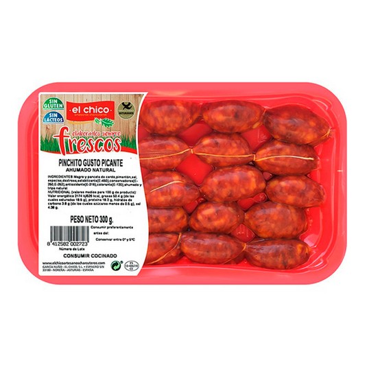 Chorizo para pinchito gusto picante - El Chico - 300g
