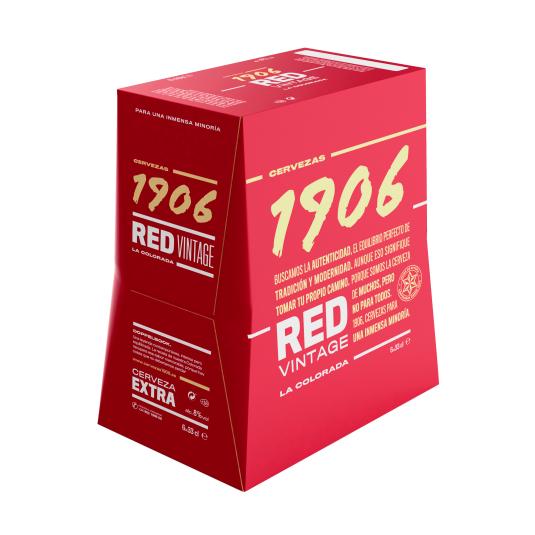 Cerveza red vintage 1906 6x33cl
