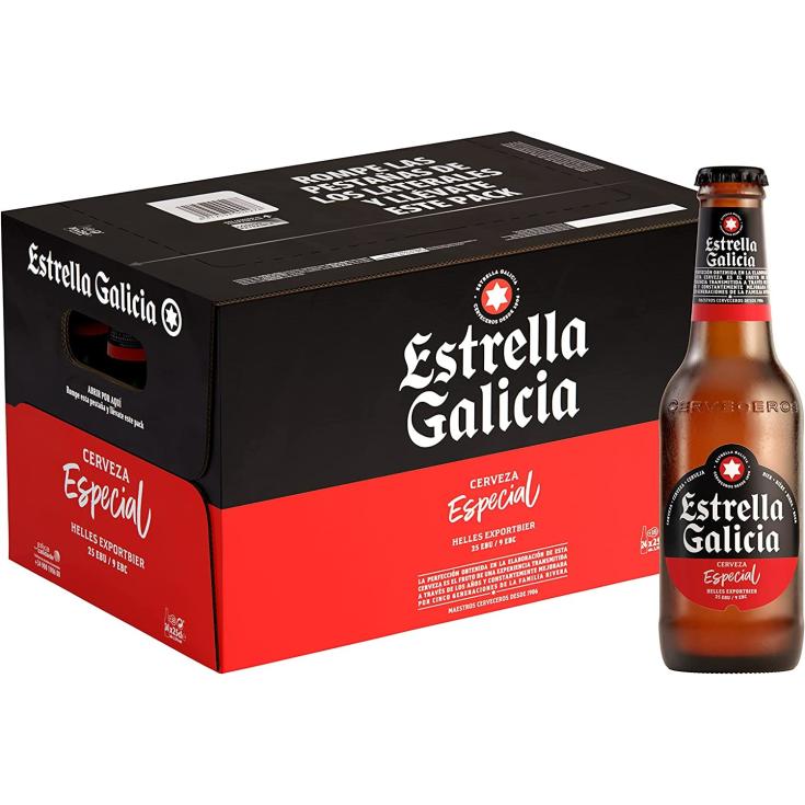 Cerveza especial 24x25cl