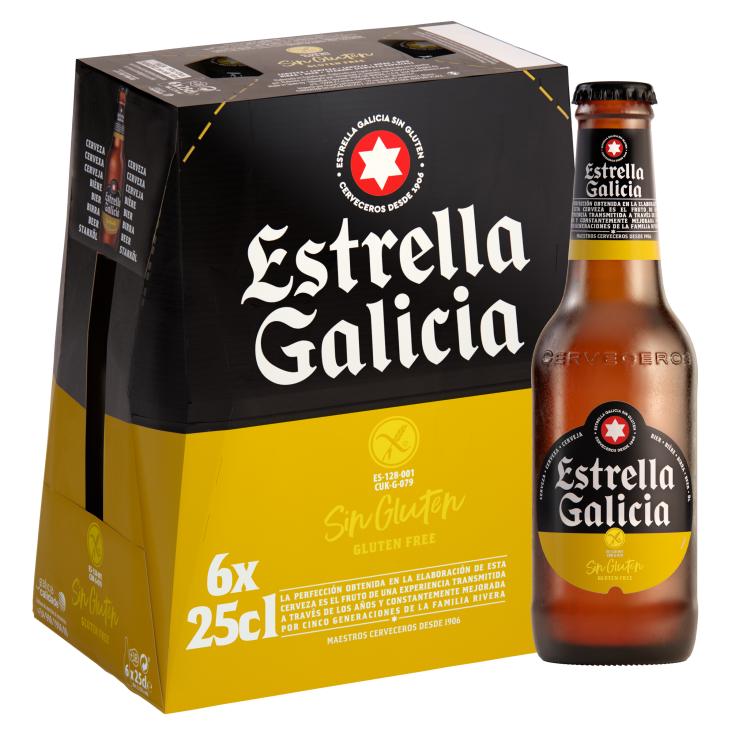 Cerveza sin gluten - Estrella Galicia - 33cl