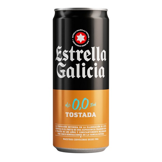 Cerveza Tostada Sin Alcohol - Estrella Galicia - 33cl