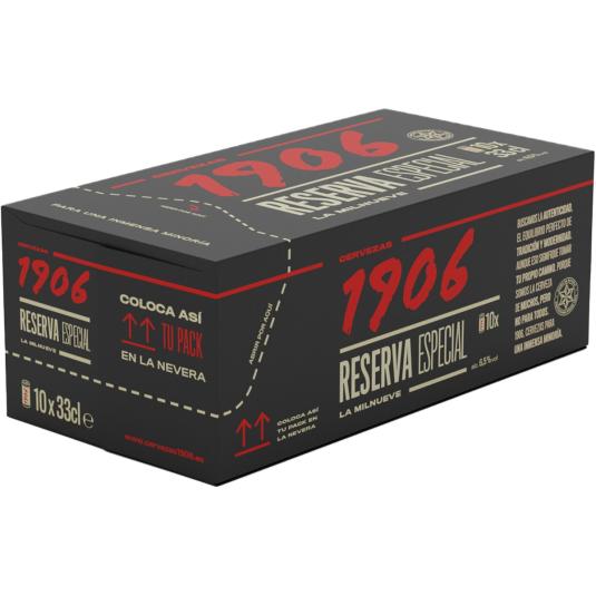 Cerveza Rubia - 1906 - 10x33cl