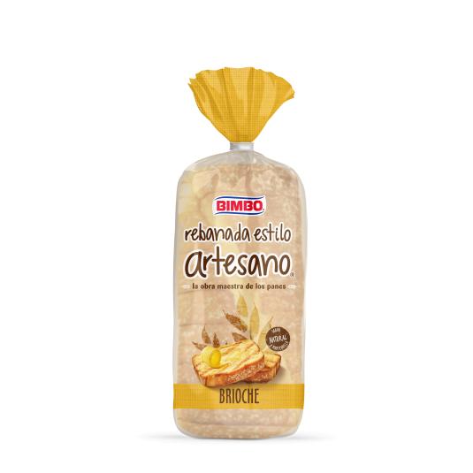 Rebanada Artesana Brioche 550g