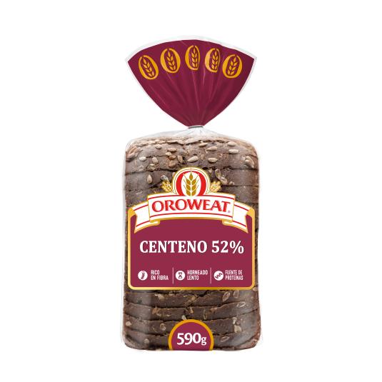 Pan de centeno 52% 590g