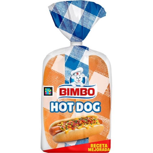 Pan para perritos calientes Bimbo - u uds