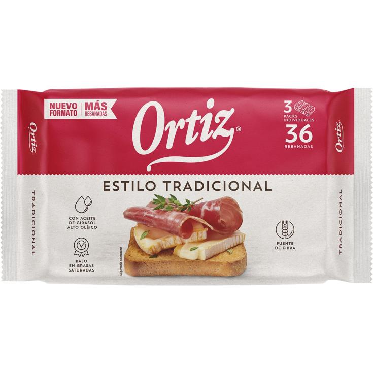 Pan tostado estilo tradicional - 36 uds Pan tostado estilo tradicional - 36 uds