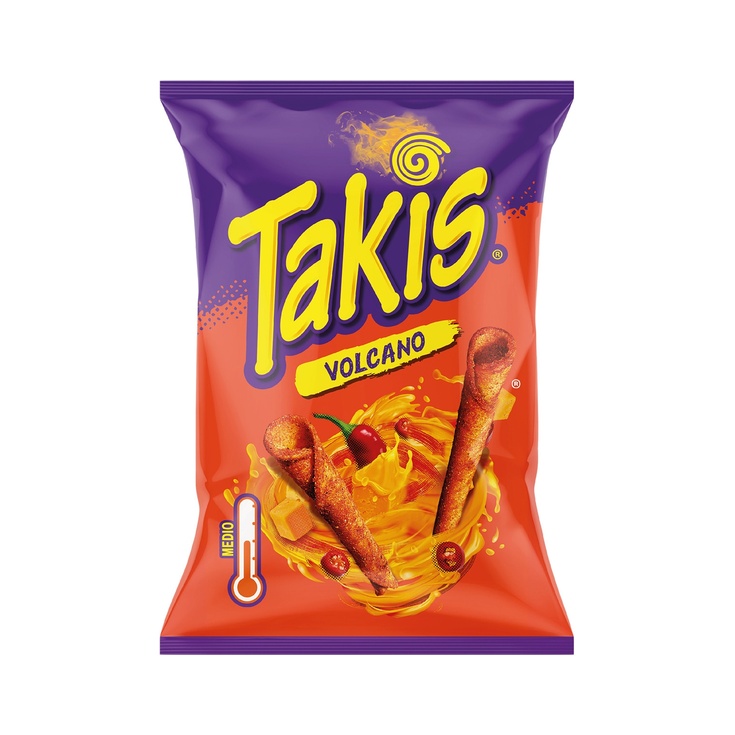 Rollitos de maíz Volcano medio