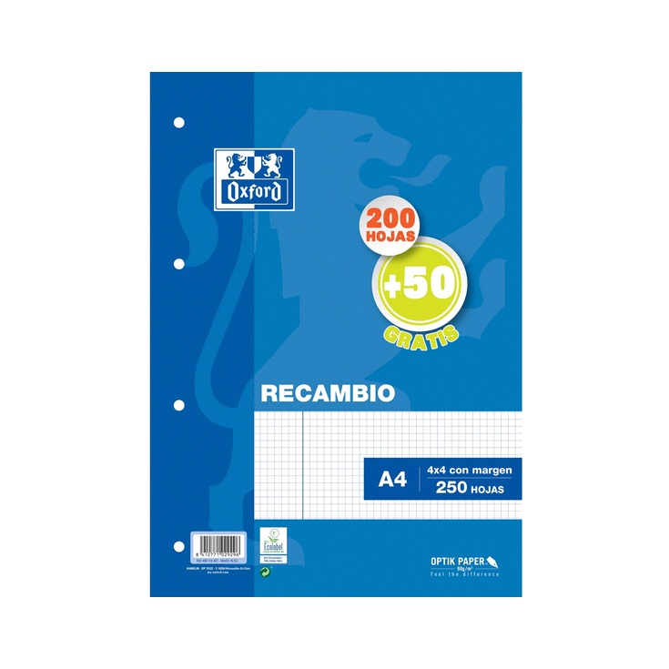 RECAMBIO A4