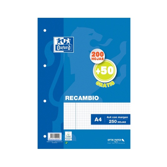 RECAMBIO A4