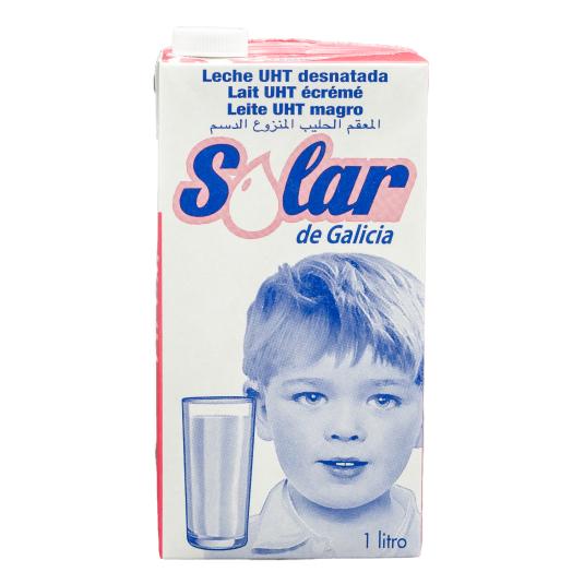 Leche UHT desnatada - Solar de Galicia - 1l