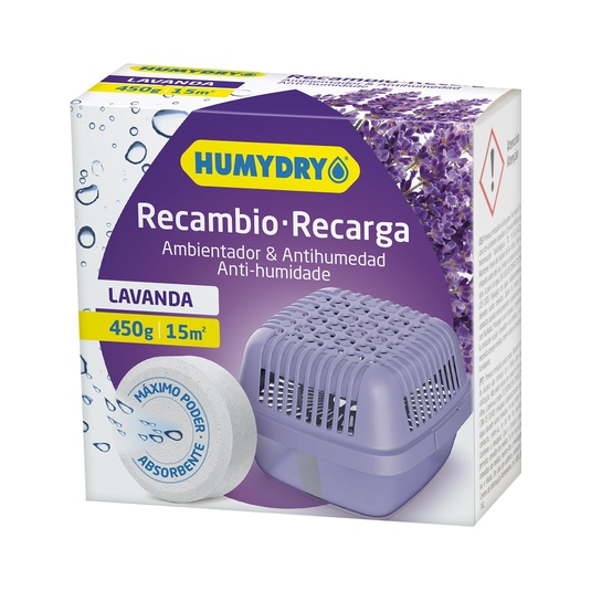 antihumedad aroma lavanda envase 1 recambio