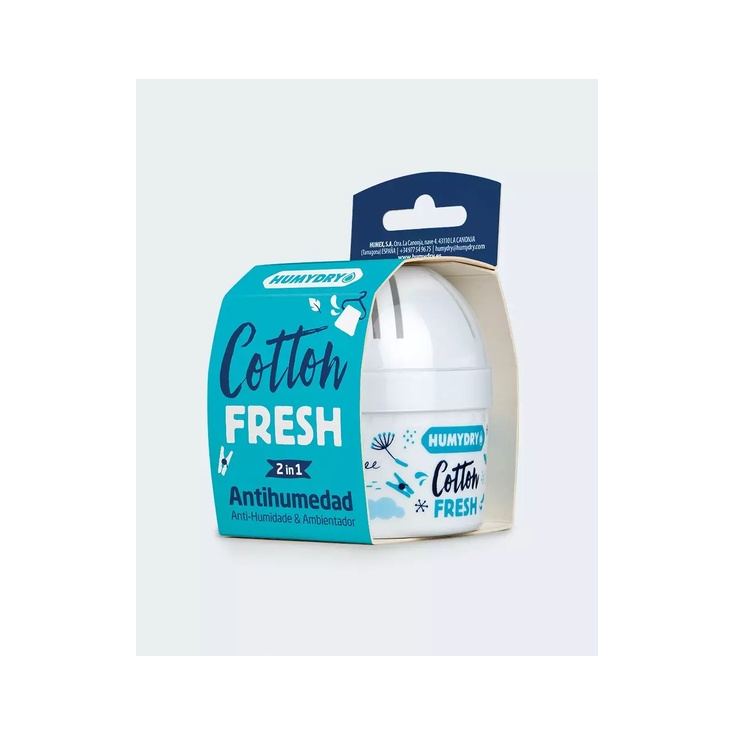 Deshumidificador ambientador Mini 75g Cotton Fresh