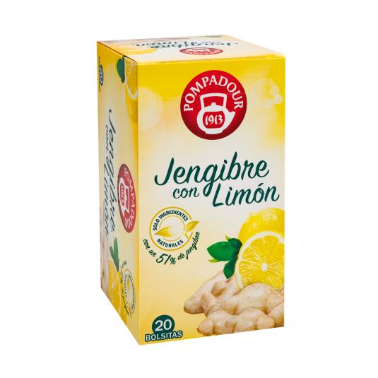 Infusión Jengibre con Limón 20 uds