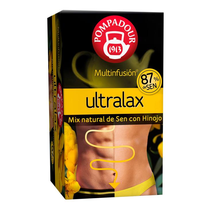 Multinfusión Ultralax mix natural - Pompadour - 20 uds