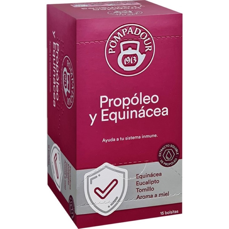 Infusión de propóleo y equinácea Pompadour - 67g Infusión de propóleo y equinácea Pompadour - 67g