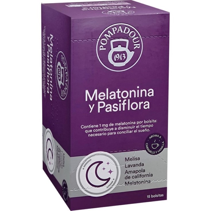 Infusión de melatonina y pasiflora - 61g Infusión de melatonina y pasiflora - 61g