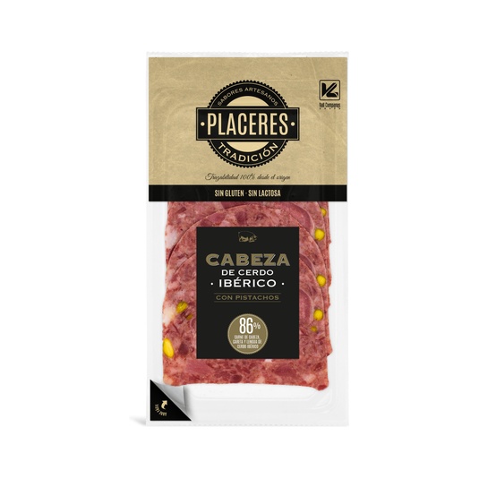 Lonchas De Cabeza De Cerdo Ibérico Con Pistachos