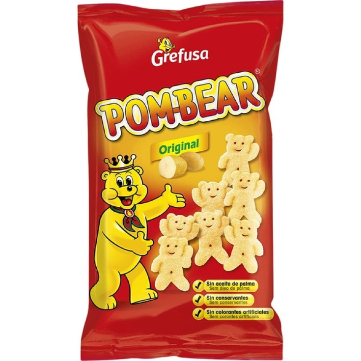 Snacks de maíz Pom-Bear - 80g Snacks de maíz Pom-Bear - 80g