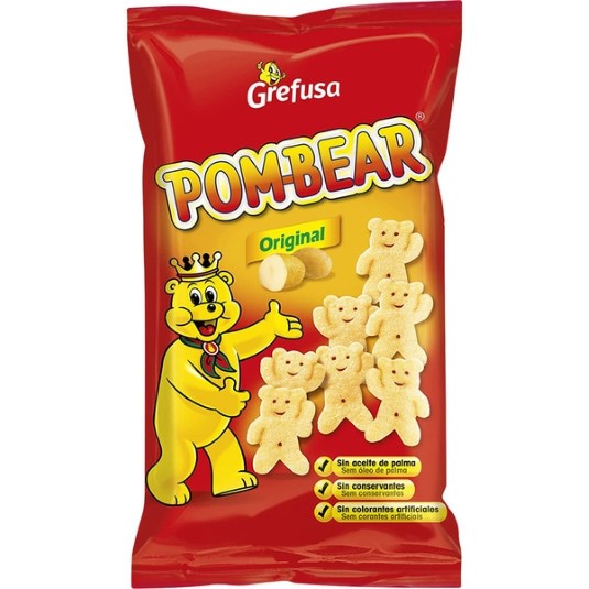 Snacks de maíz Pom-Bear - 80g