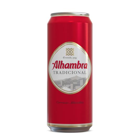 Cerveza rubia tradicional - Alhambra - 50cl