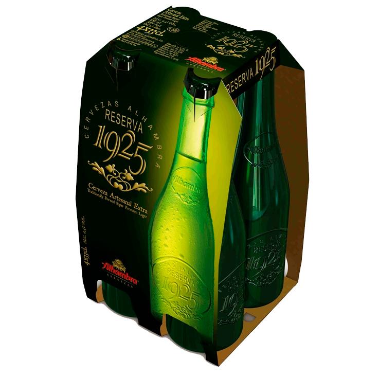 Cerveza Reserva 1925 - Alhambra - 4x33cl