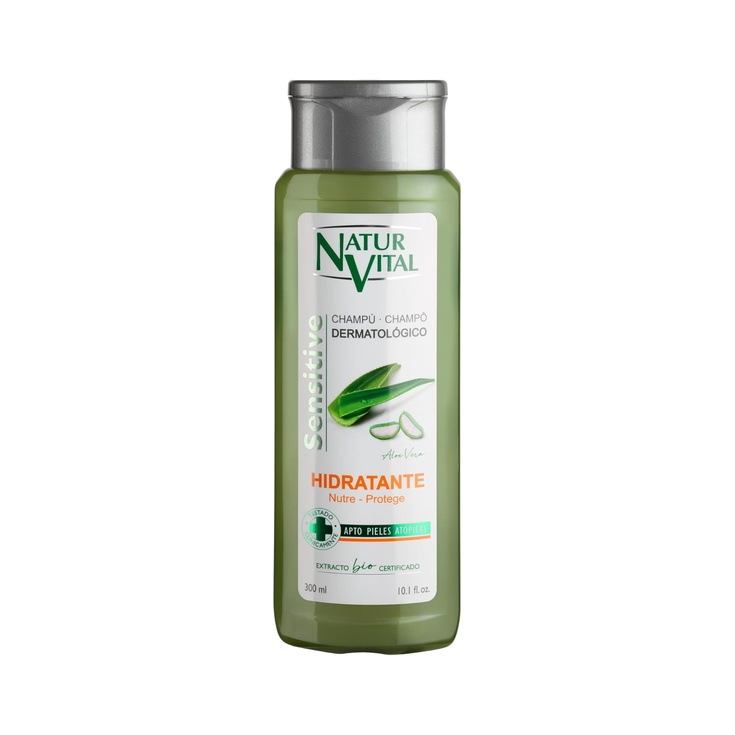  Champú Sensitive Hidratante, Sin Parabenos