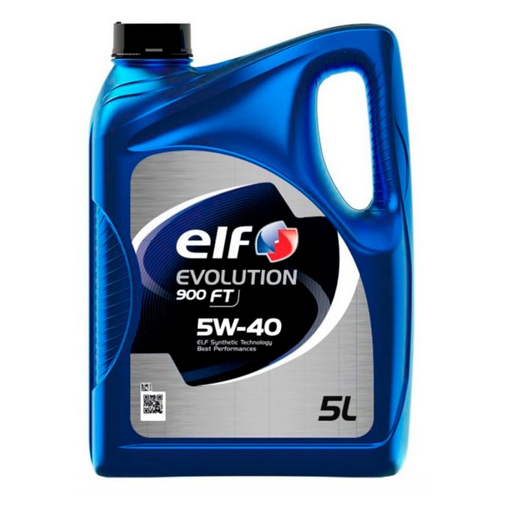 Aceite Evolution 900 FT Diesel y Gasolina 5W40 ELF 5l Aceite Evolution 900 FT Diesel y Gasolina 5W40 ELF 5l