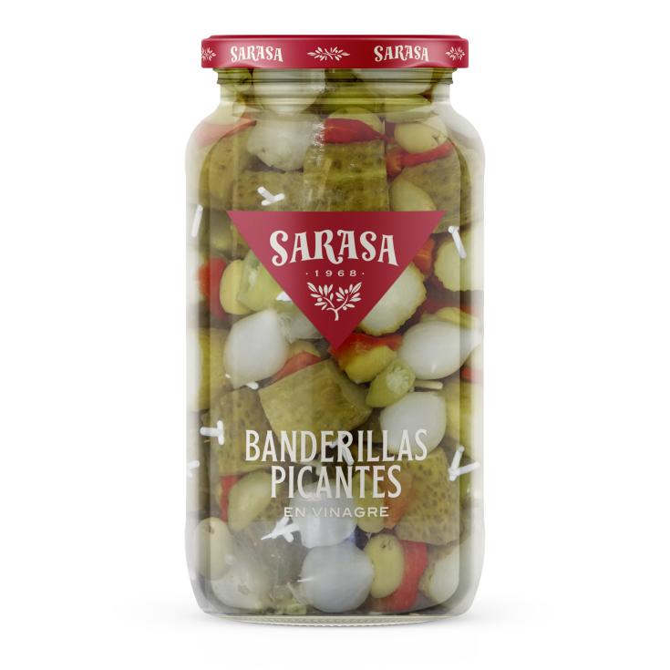 Banderillas picantes troceadas 550g