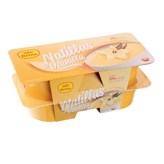 Natillas de Vainilla 4x125g