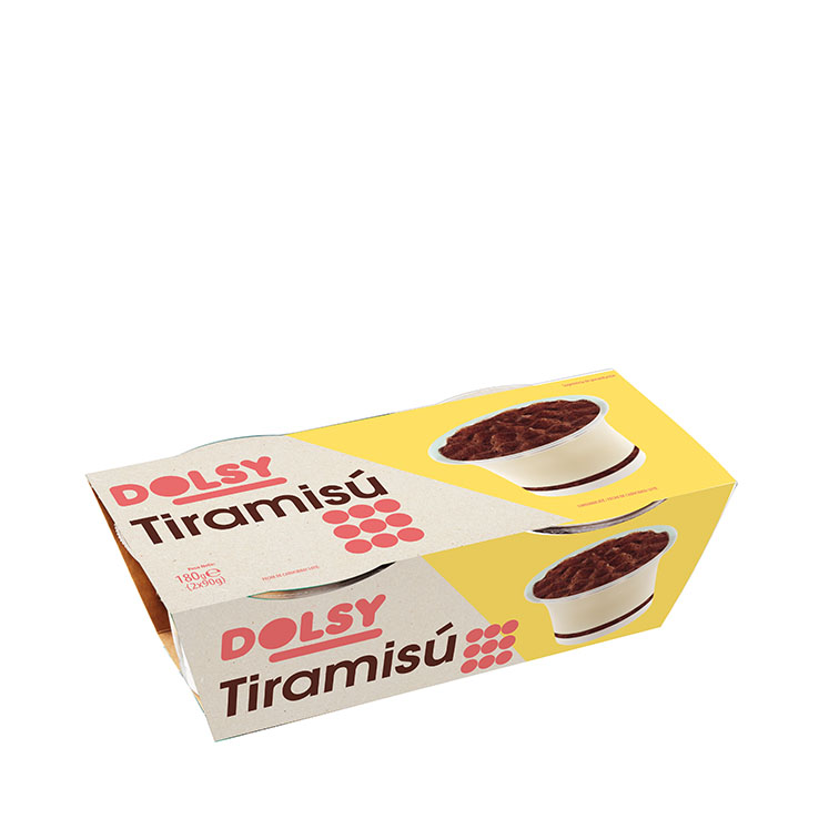 Tiramisú Dolsi - 2 x 90gr