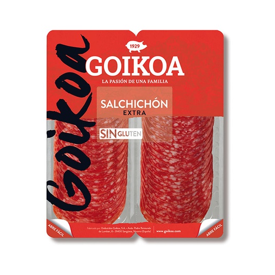 Lonchas Bipack 2 X 90 g Salchichón Extra Goikoa