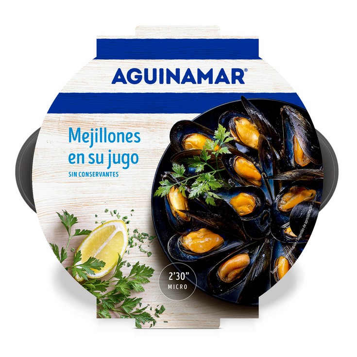 Mejillones Cocidos en su Jugo 500g