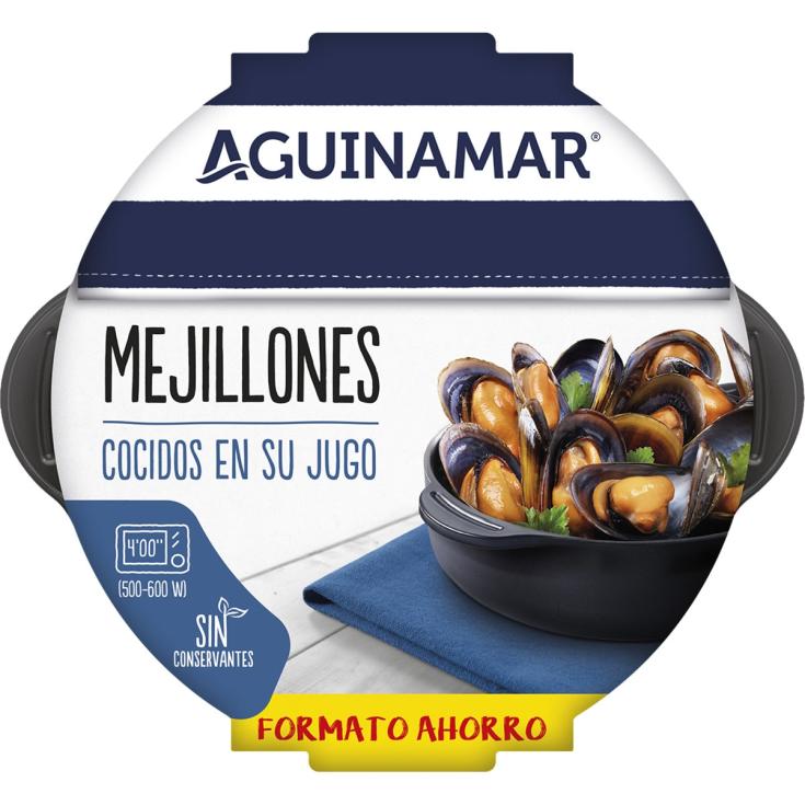 Mejillones Cocidos en su Jugo 900g