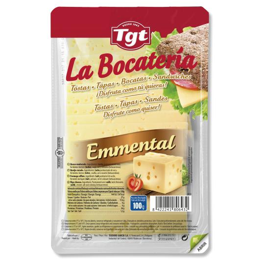 Queso en Lonchas Emmental 100g