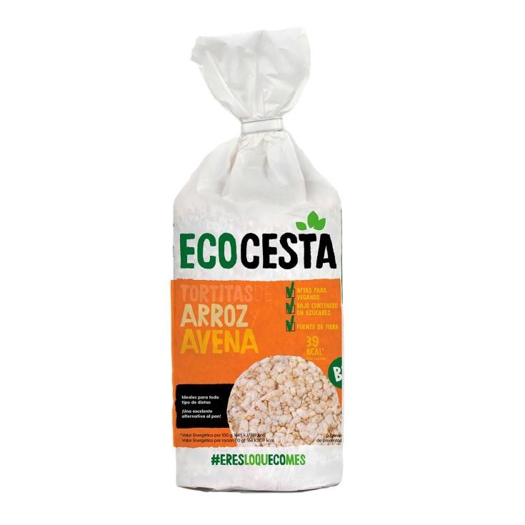 Tortitas de Arroz y Avena Ecocesta - 115g