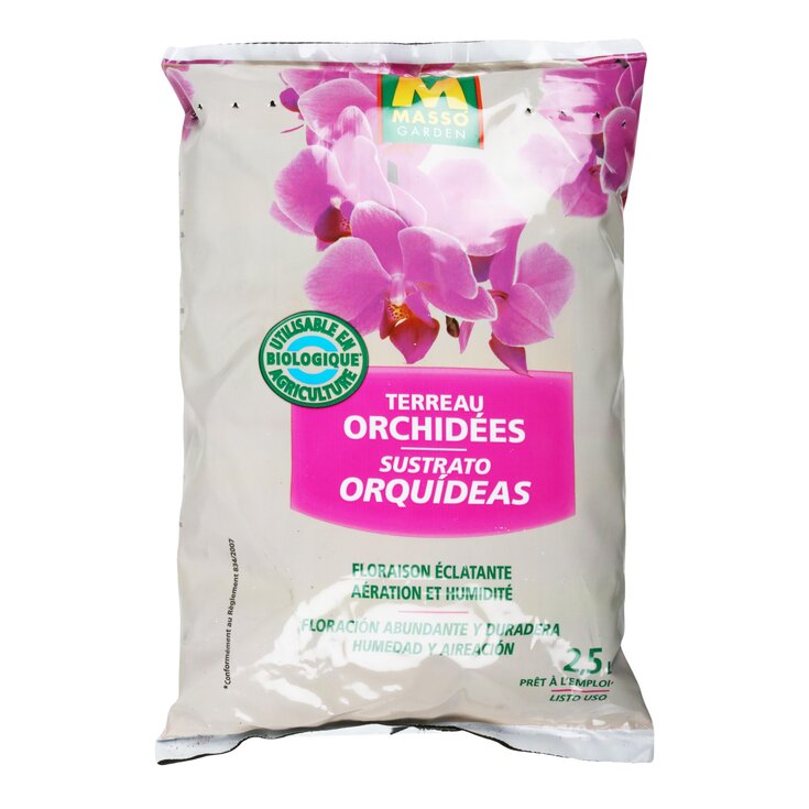 Sustrato para Orquídeas Massó Garden - 2,5l Sustrato para Orquídeas Massó Garden - 2,5l
