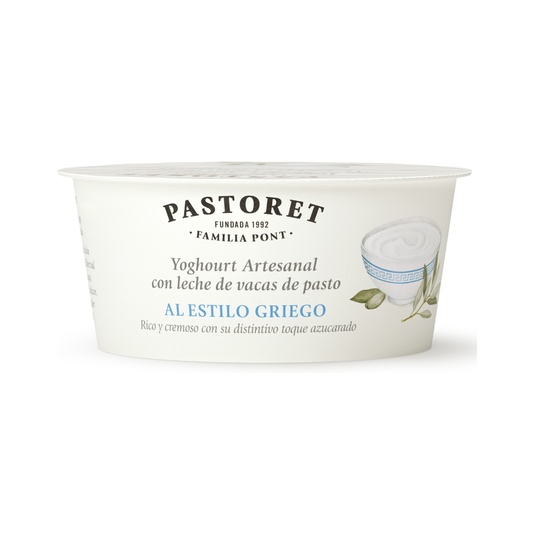 YOGUR ARTESANAL DE LECHE DE VACA ESTILO GRIEGO 