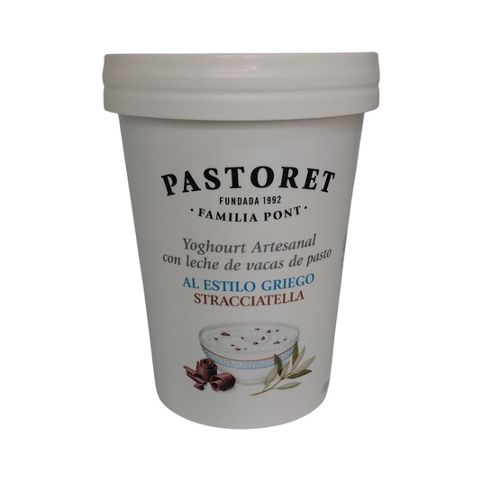 Yogur griego con stracciatella Pastoret - 500g