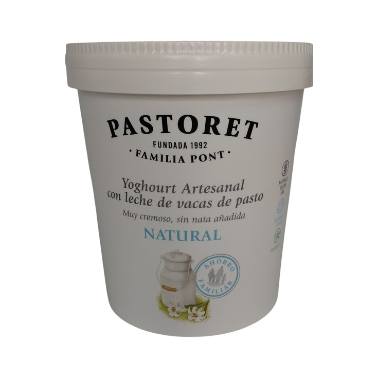 YOGUR ARTESANAL DE LECHE DE VACA NATURAL