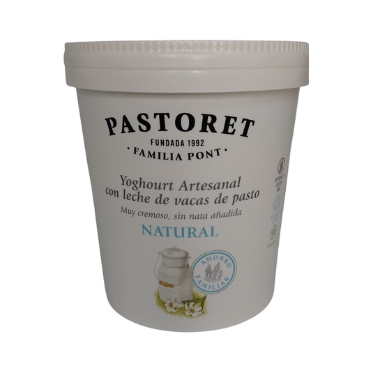 YOGUR ARTESANAL DE LECHE DE VACA NATURAL