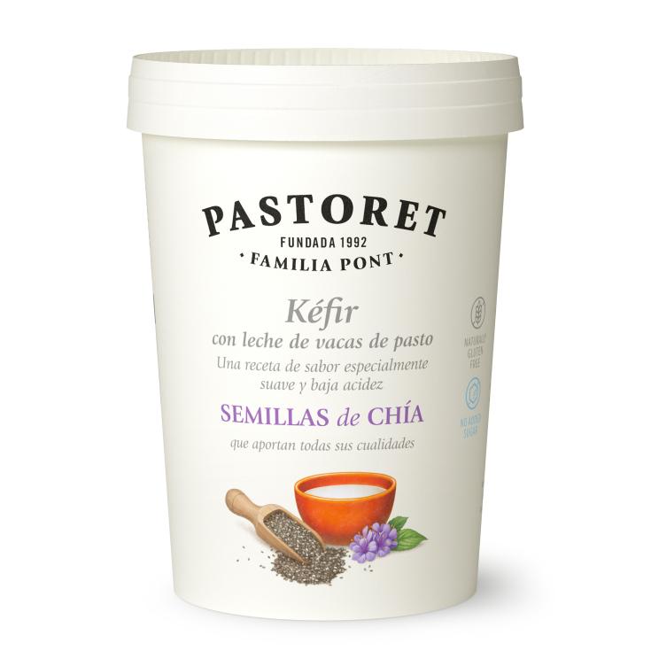 Kéfir con semillas de chía Pastoret - 500g